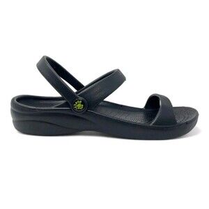 NEW - DAWGS Black 3 Strap Sandals - Size 9
